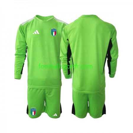 Tenue Italie Gardien Enfant Domicile 2023 Maillot de Foot ML